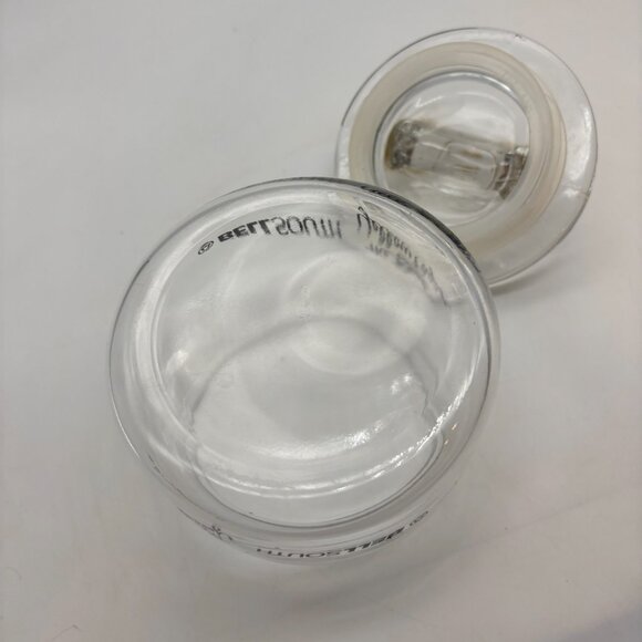 Vintage Bellsouth The Real Yellow Pages Retro Clear Small Desktop Jar with Lid - Picture 14 of 16